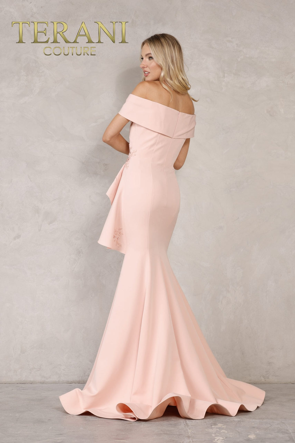 Terani Couture Style 1911M9339 Mother of the Bride Dress view 6