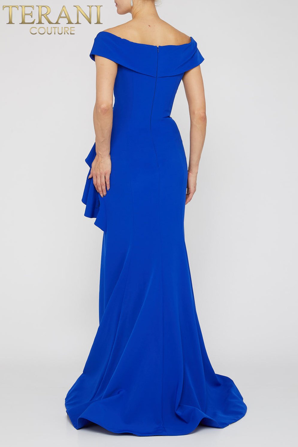 Terani Couture Style 1911M9339 Mother of the Bride Dress view 2
