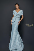 Terani Couture Style 1921M0726 Mother of the Bride Dress front view