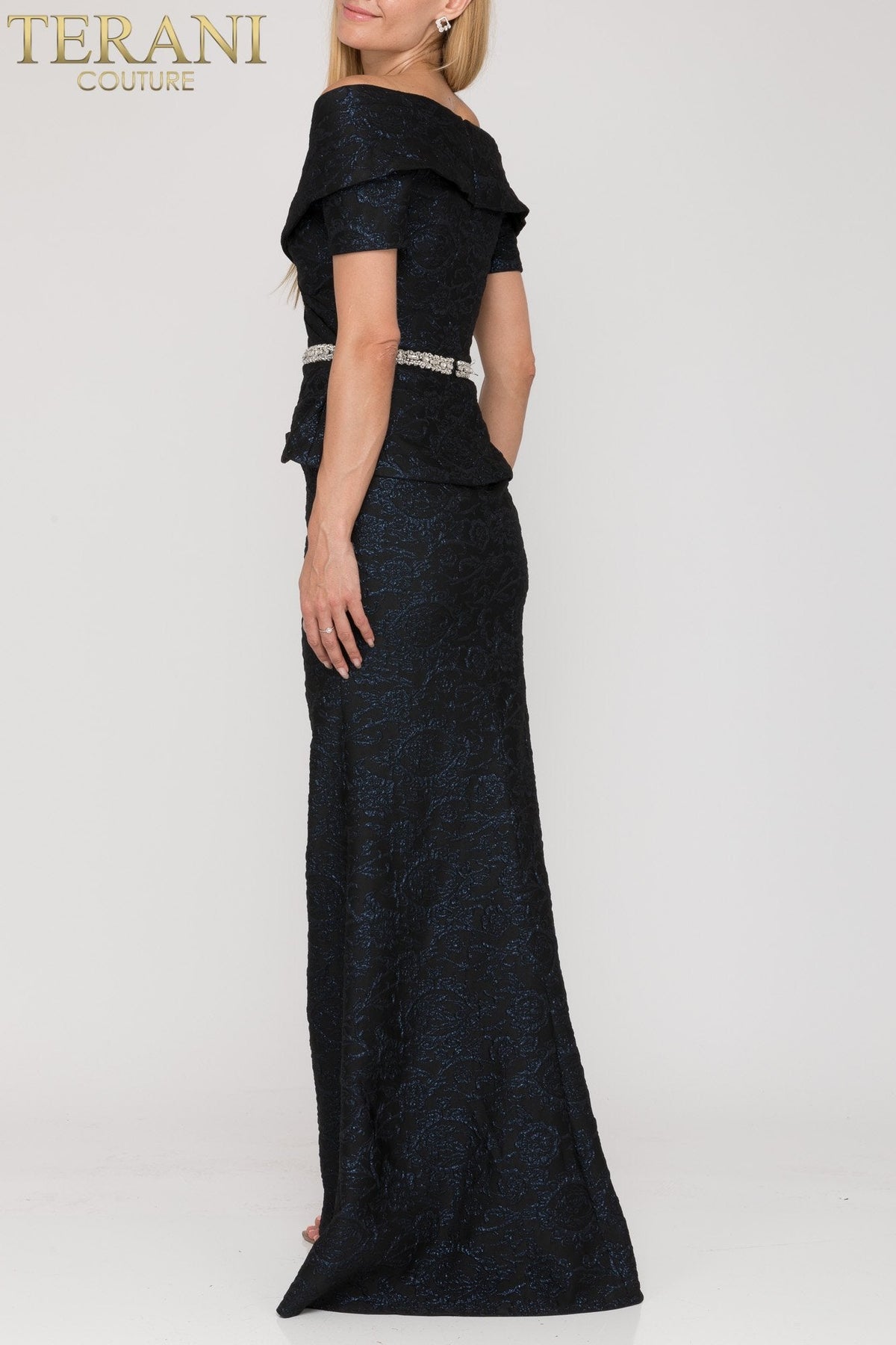 Terani Couture Style 1921M0727 Mother of the Bride Dress view 4