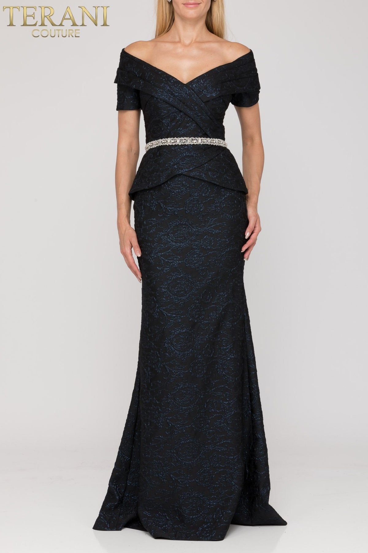 Terani Couture Style 1921M0727 Mother of the Bride Dress view 3