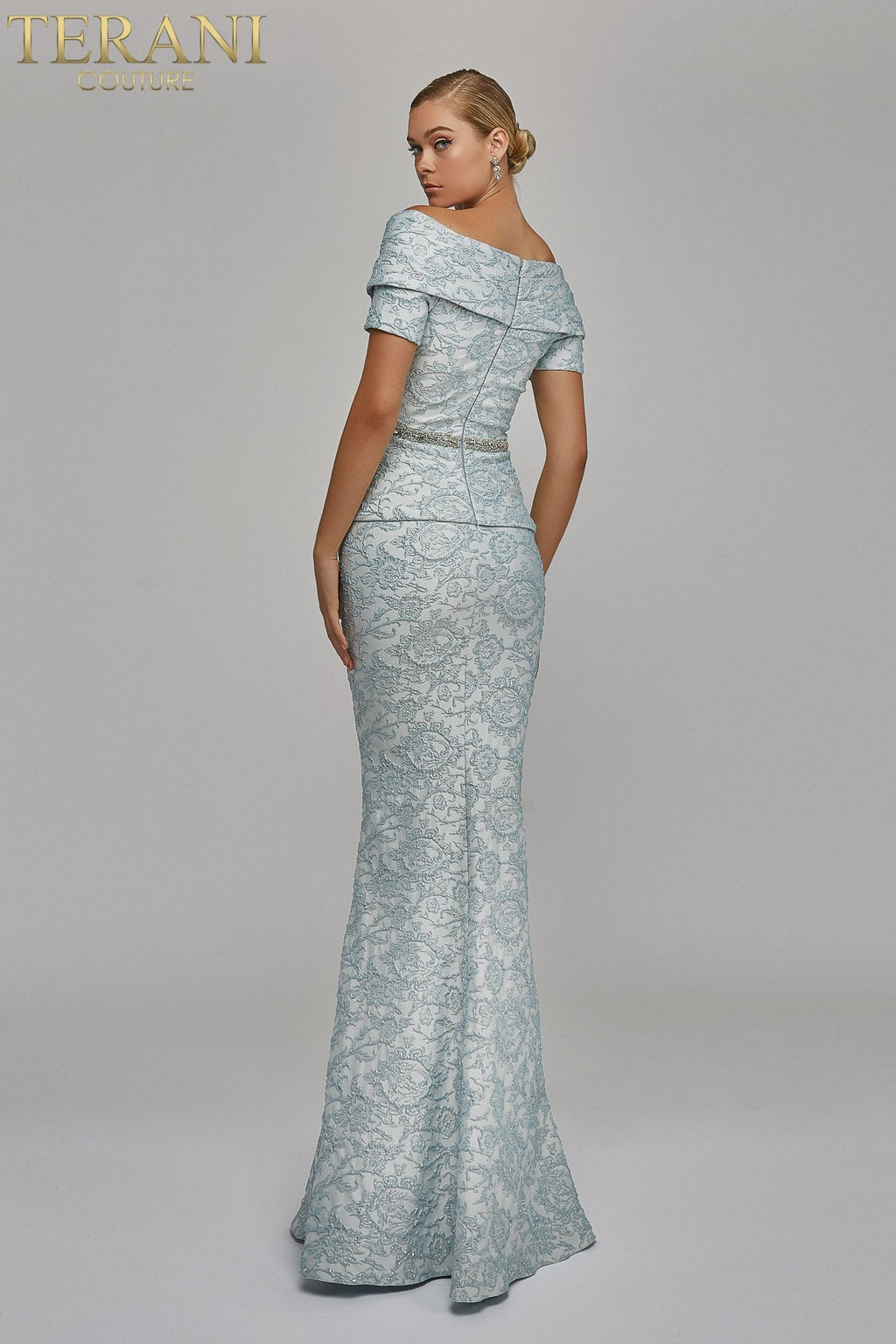 Terani Couture Style 1921M0727 Mother of the Bride Dress view 2