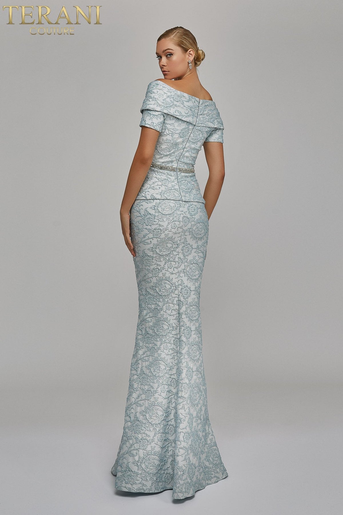 Terani Couture Style 1921M0727 Mother of the Bride Dress view 2