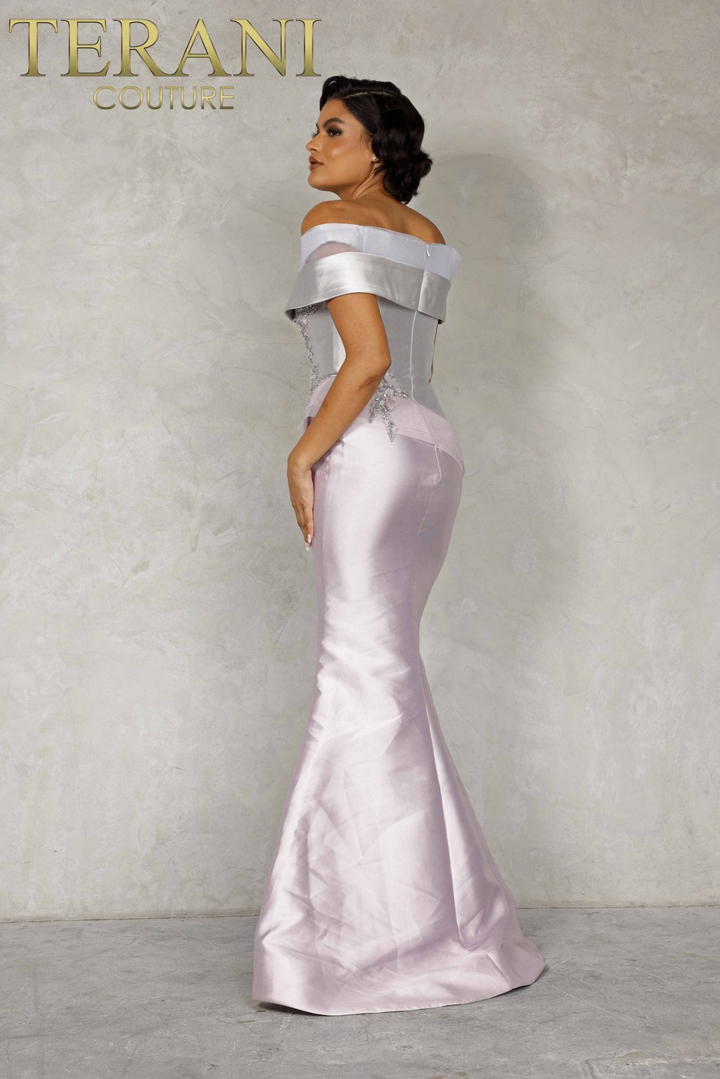 Terani Couture Style 2011M2159 Mother of the Bride Dress view 7