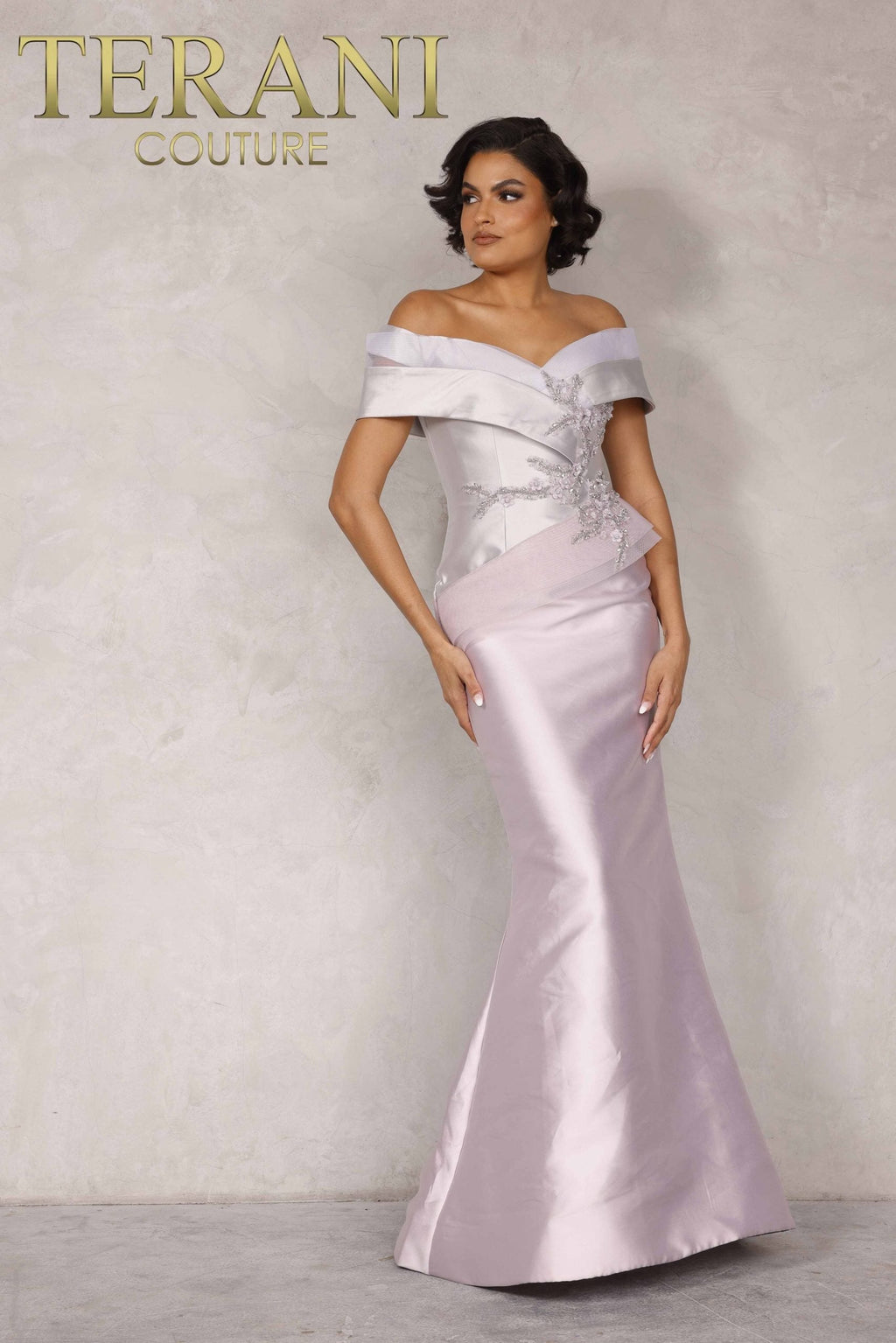 Terani Couture Style 2011M2159 Mother of the Bride Dress view 6