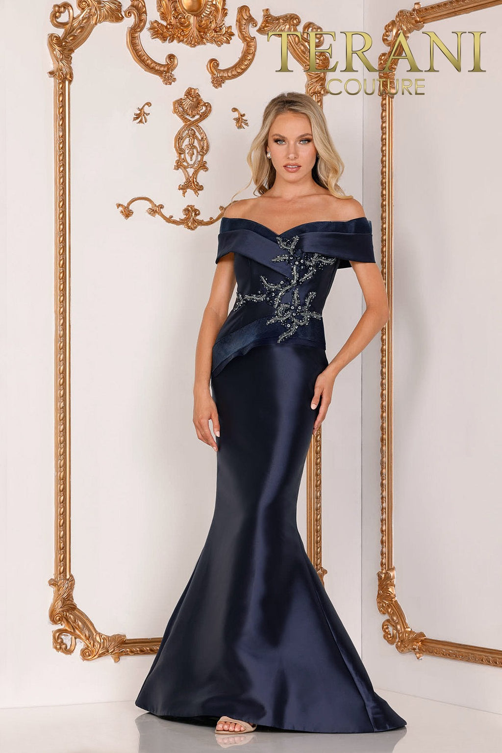 Terani Couture Style 2011M2159 Mother of the Bride Dress view 5