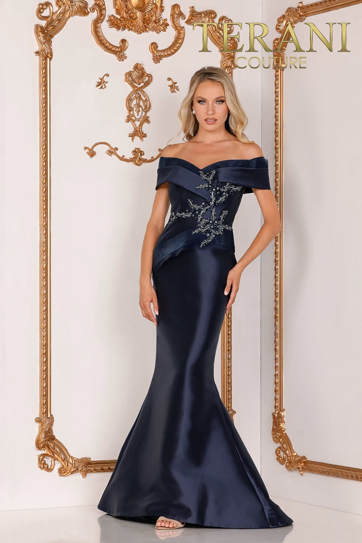 Terani Couture Style 2011M2159 Mother of the Bride Dress view 5