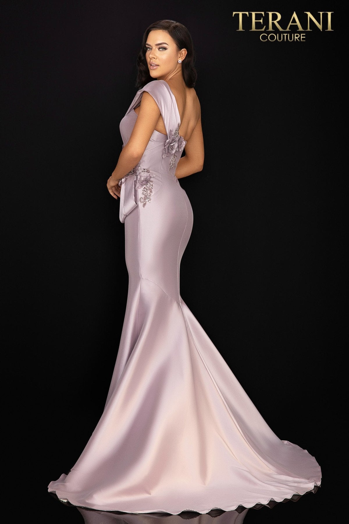 Terani Couture Style 2011M2160 Mother of the Bride Dress view 2