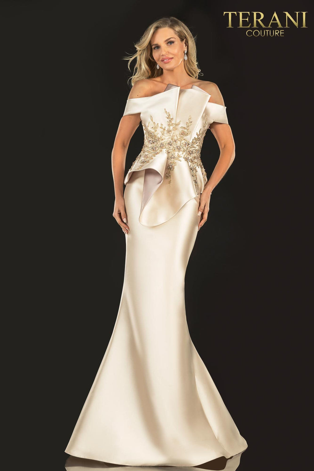 Terani Couture Style 2021E2835 Evening Gown front view