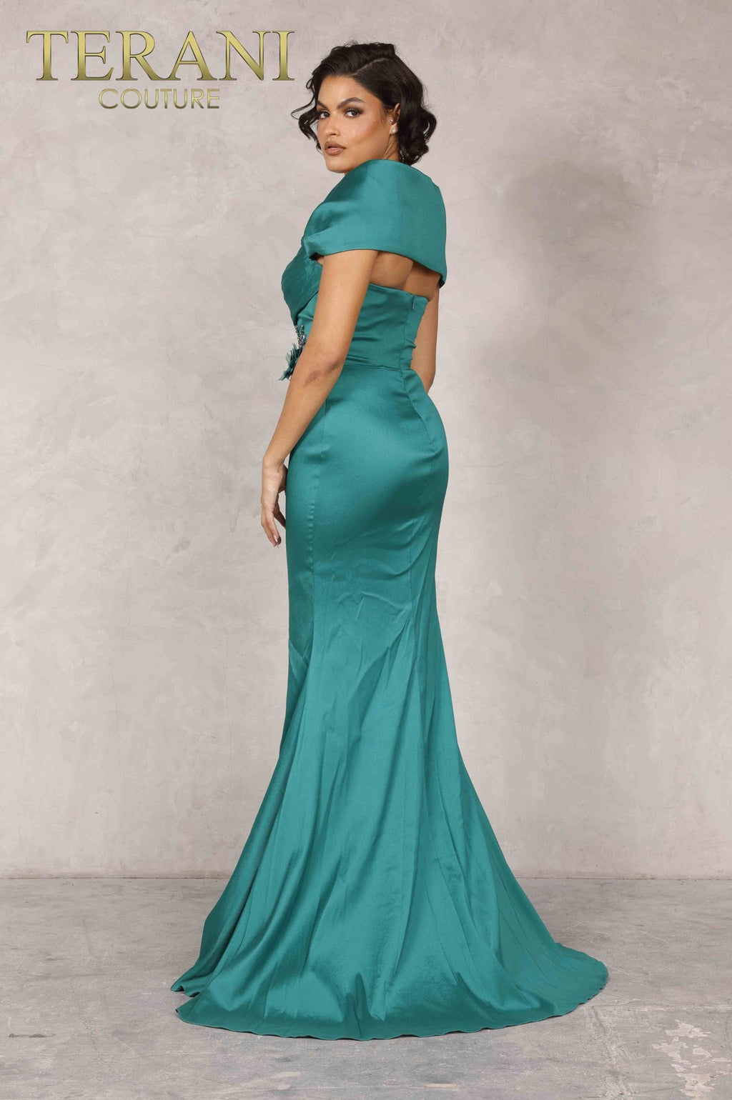 Terani Couture Style 2021M2969 Mother of the Bride Dress view 2