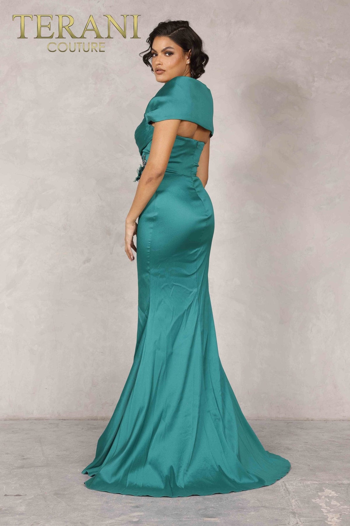Terani Couture Style 2021M2969 Mother of the Bride Dress view 2