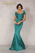Terani Couture Style 2021M2969 Mother of the Bride Dress front view