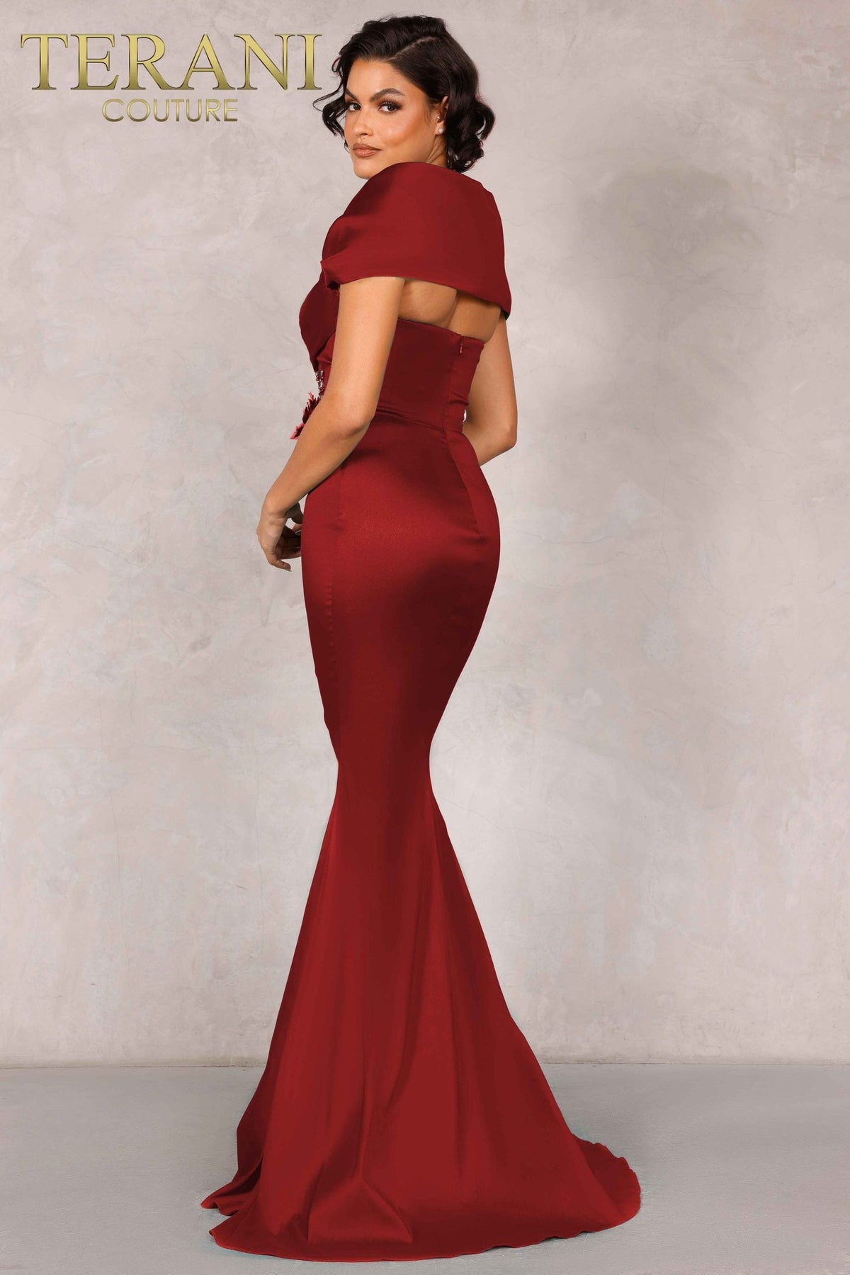 Terani Couture Style 2021M2969 Mother of the Bride Dress view 4