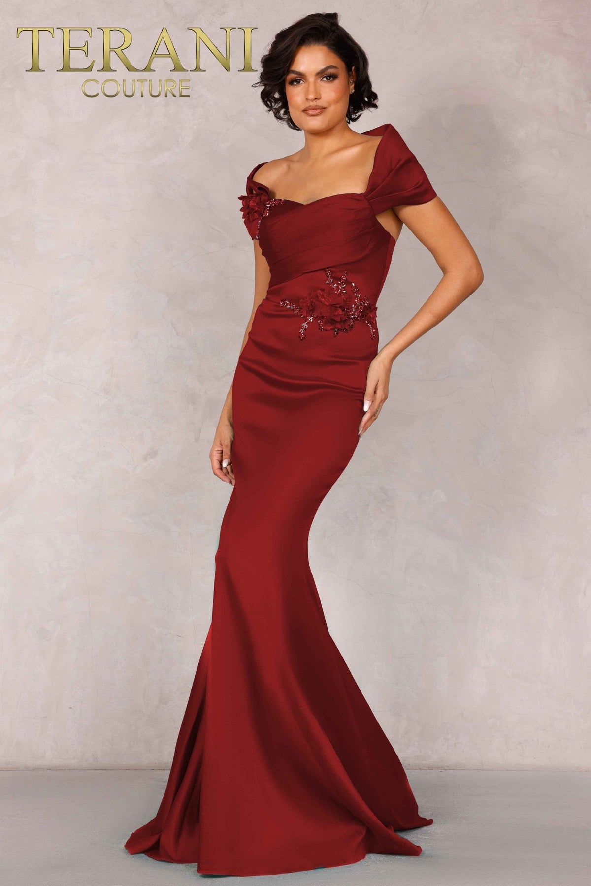 Terani Couture Style 2021M2969 Mother of the Bride Dress view 3