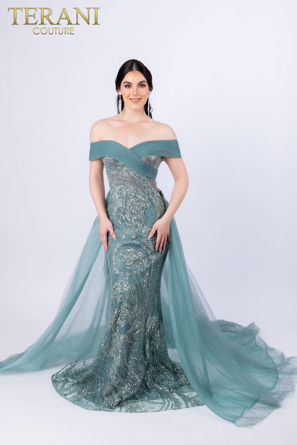 Terani Couture Style 232E1334 Evening Gown view 3