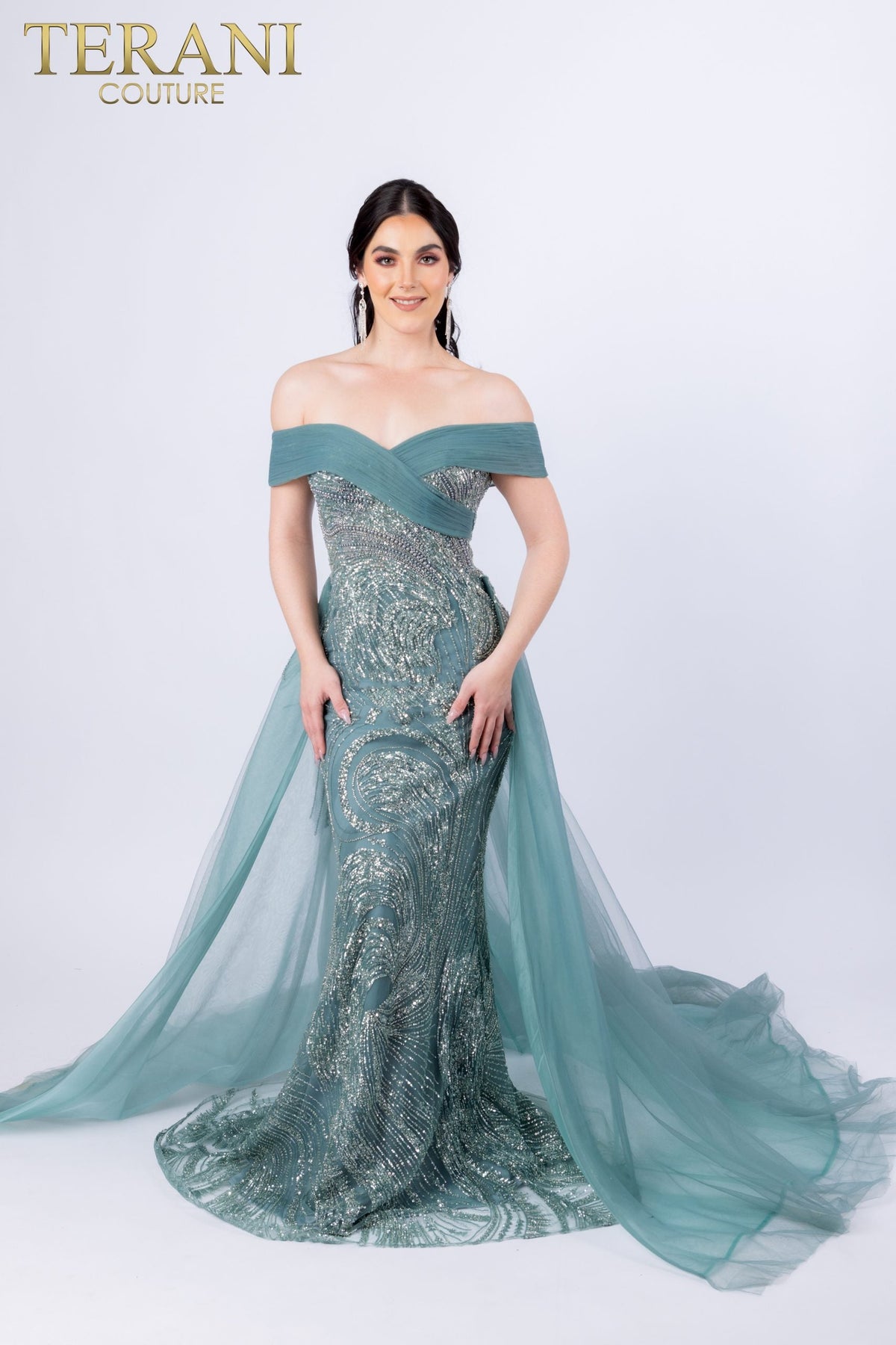 Terani Couture Style 232E1334 Evening Gown view 3