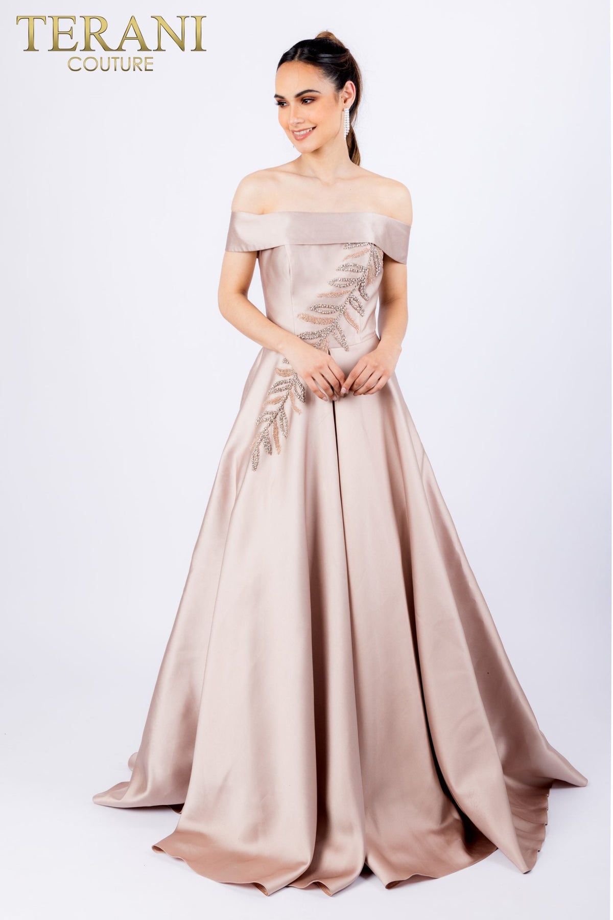 Terani Couture Style 232M1512 Mother of the Bride Dress view 2