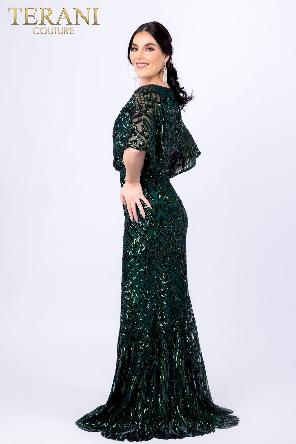 Terani Couture Style 232M1516 Mother of the Bride Dress view 2