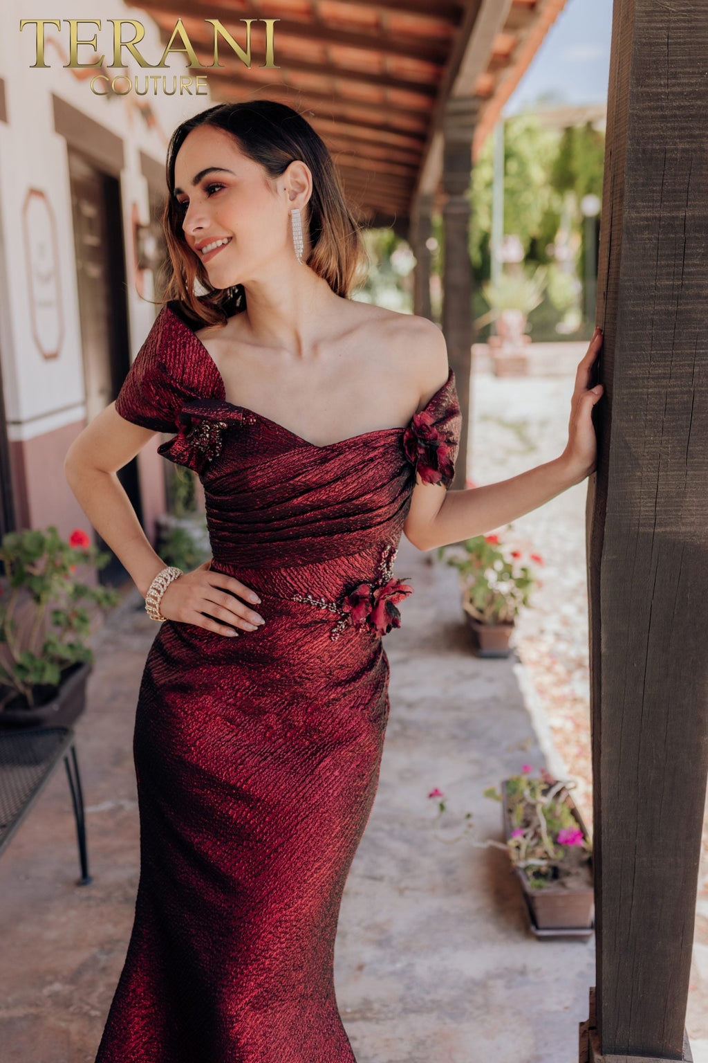 Terani Couture Style 232M1518 Mother of the Bride Dress view 10