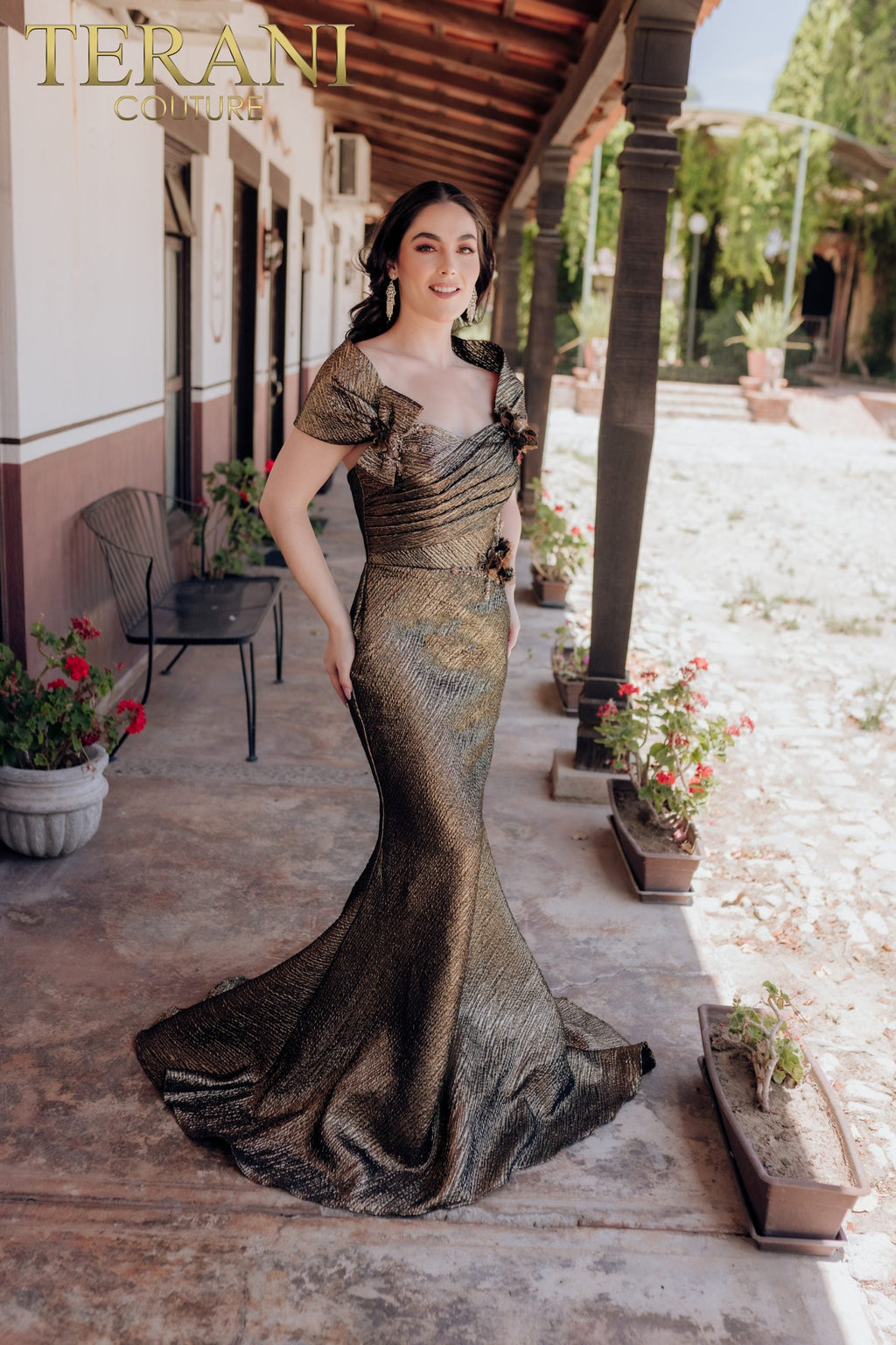 Terani Couture Style 232M1518 Mother of the Bride Dress view 8