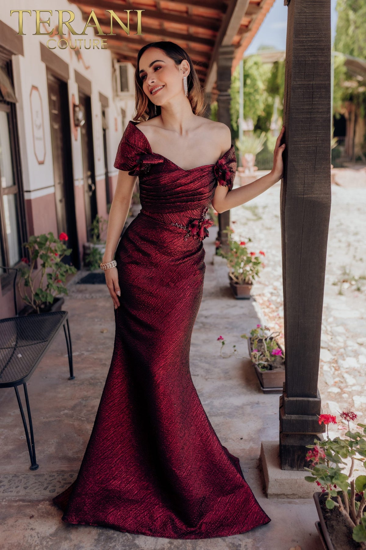 Terani Couture Style 232M1518 Mother of the Bride Dress view 6
