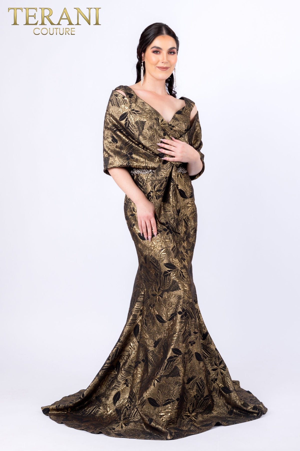 Terani Couture Style 232M1521 Mother of the Bride Dress view 3
