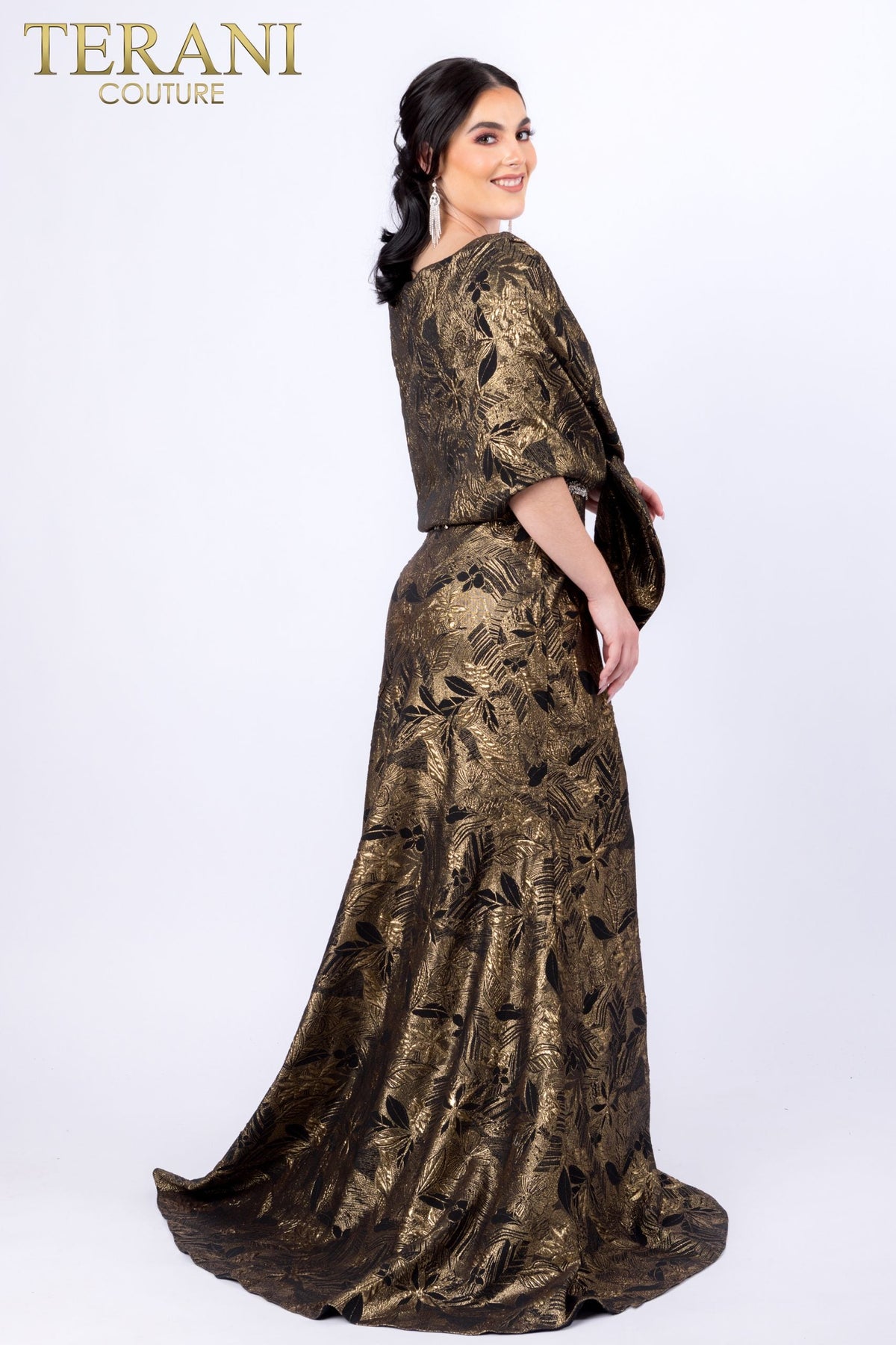 Terani Couture Style 232M1521 Mother of the Bride Dress view 2