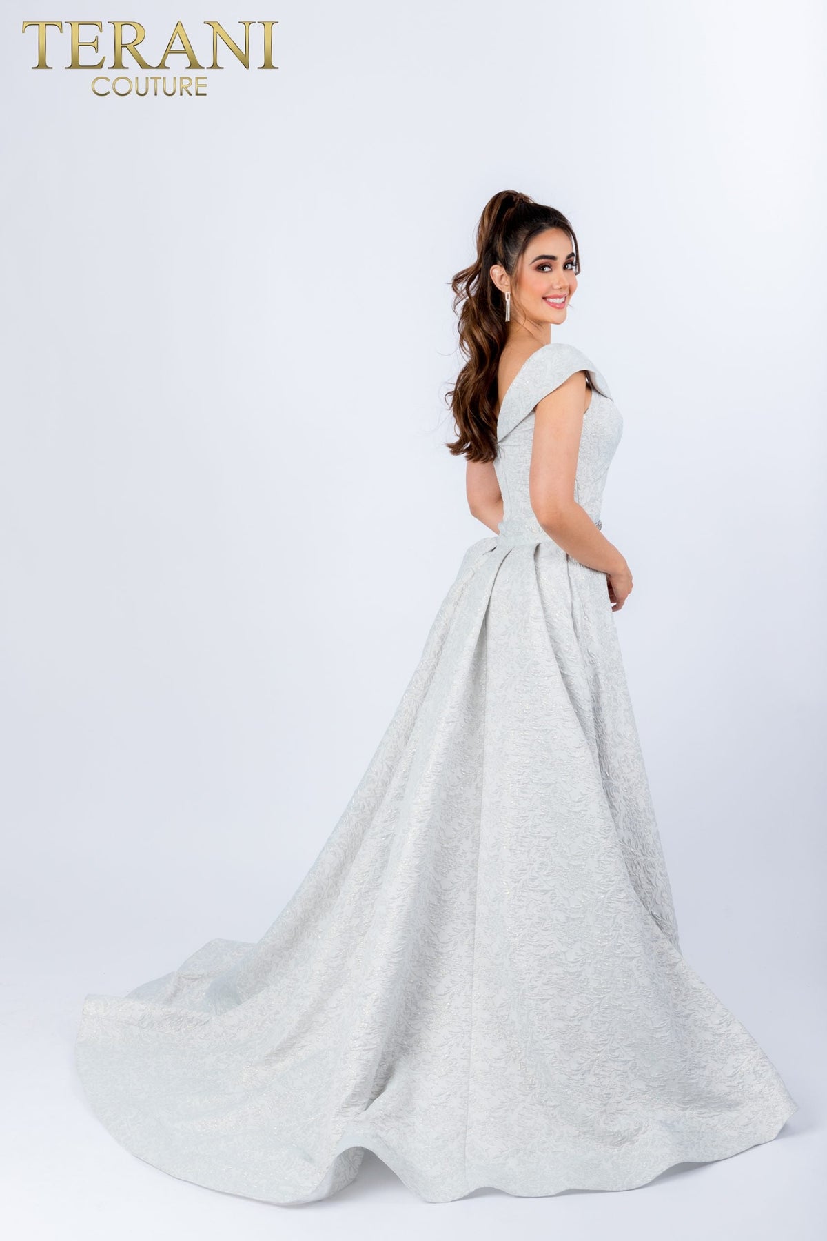 Terani Couture Style 232M1525 Mother of the Bride Dress view 2