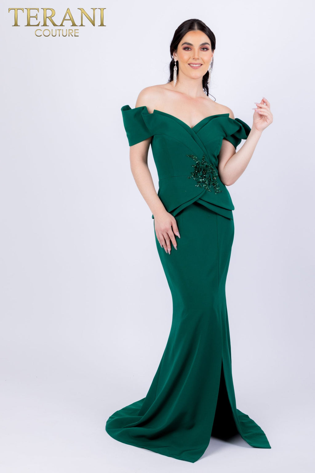 Terani Couture Style 232M1560 Mother of the Bride Dress view 4