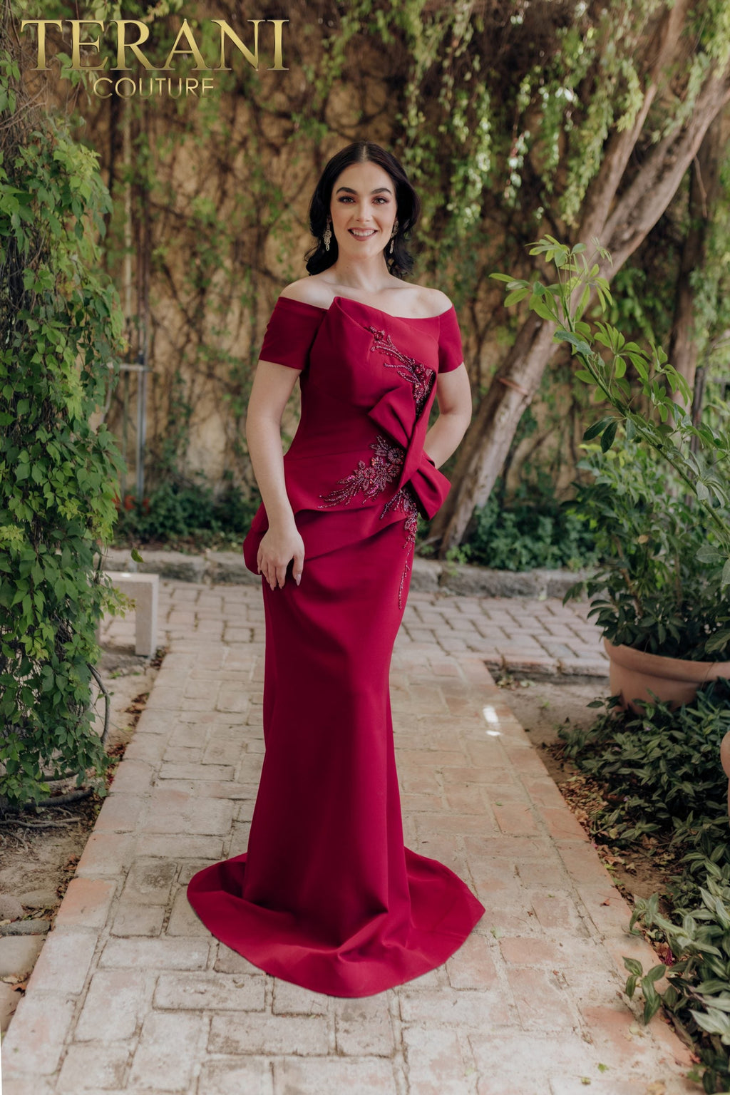 Terani Couture Style 232M1561 Mother of the Bride Dress view 7