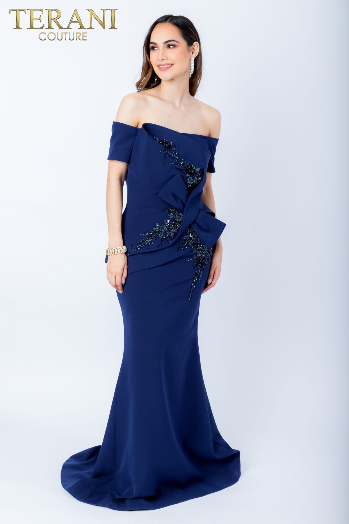 Terani Couture Style 232M1561 Mother of the Bride Dress view 5