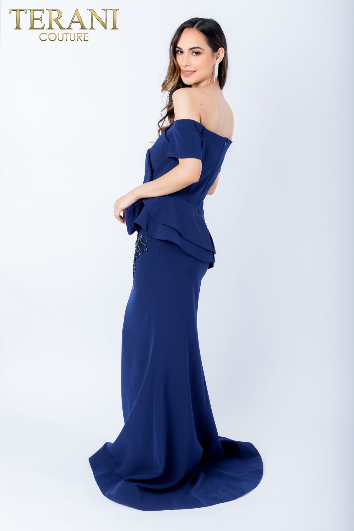 Terani Couture Style 232M1561 Mother of the Bride Dress view 4