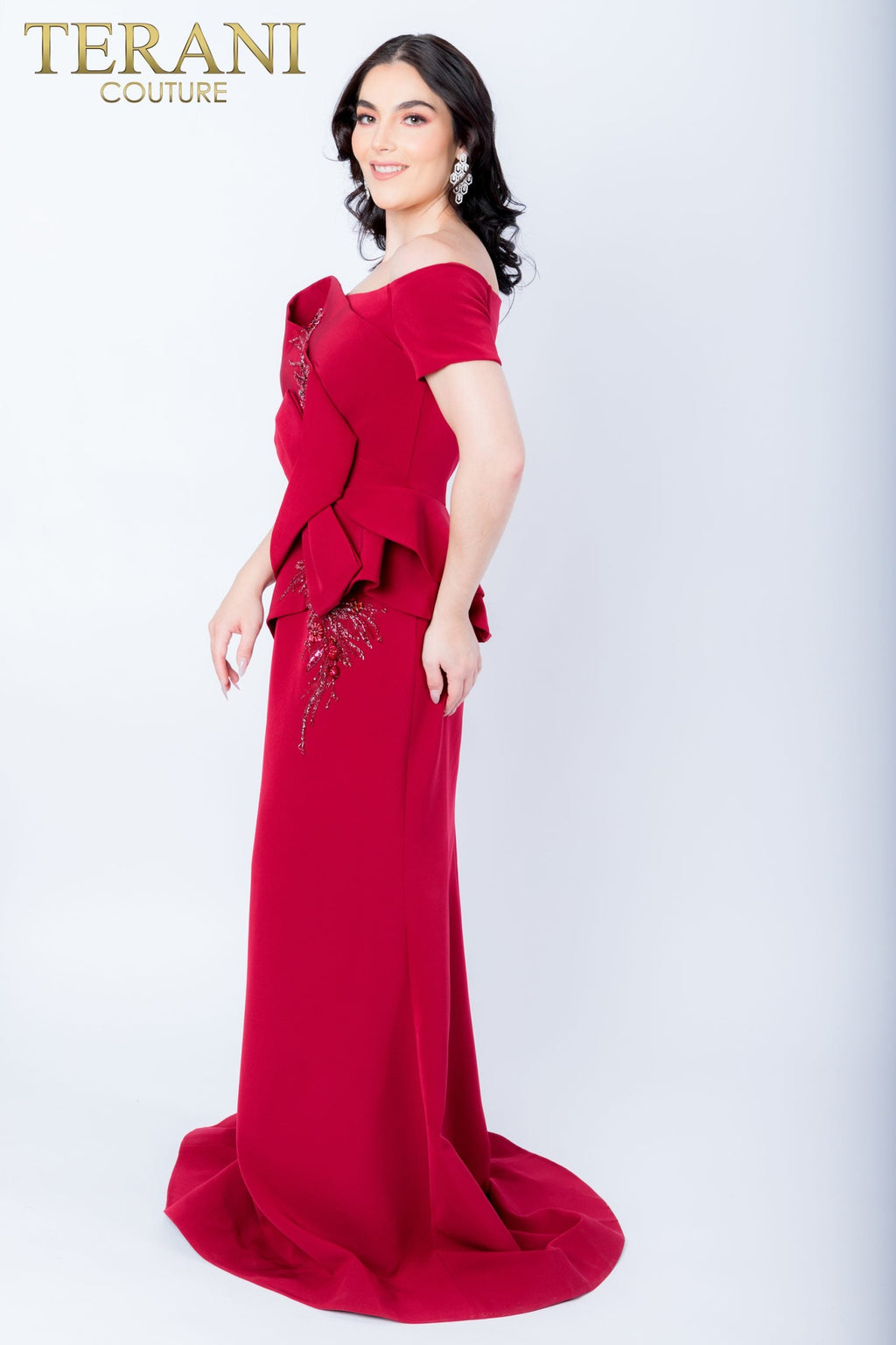 Terani Couture Style 232M1561 Mother of the Bride Dress view 3