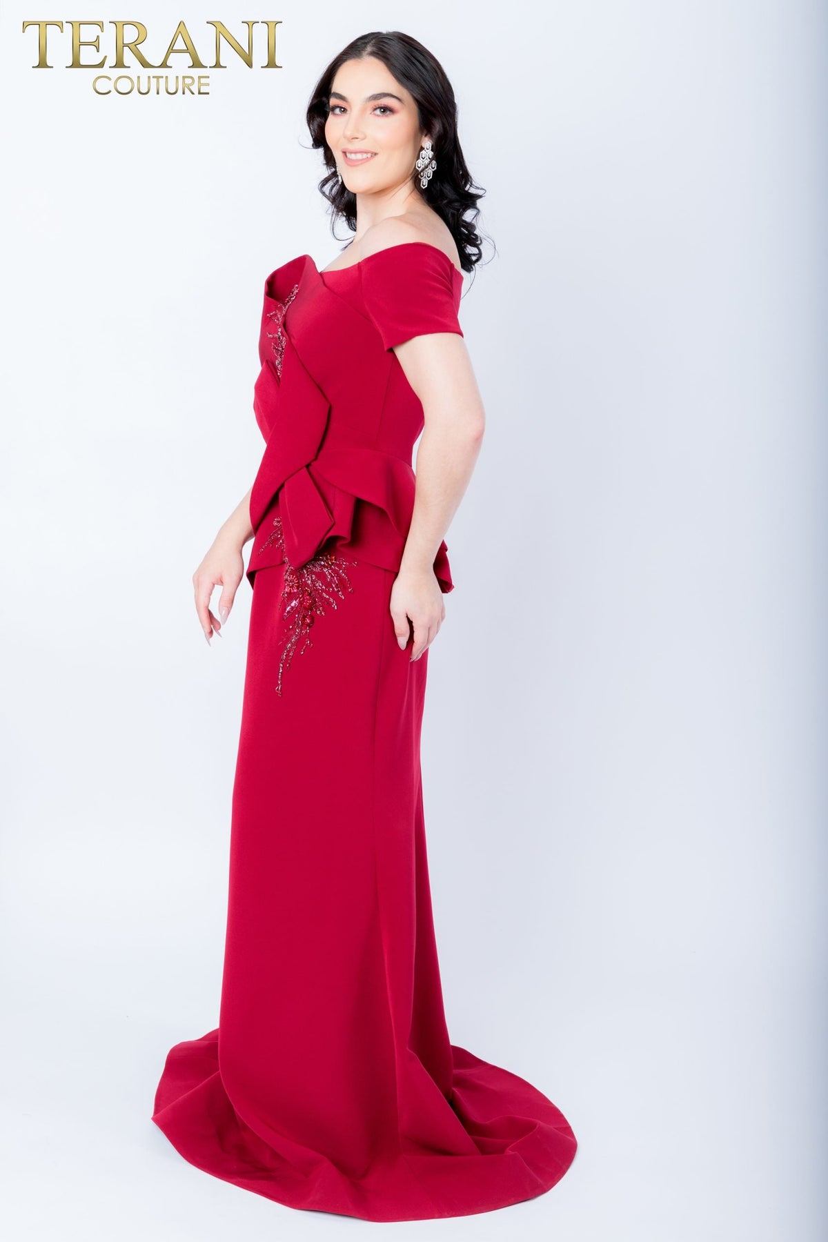 Terani Couture Style 232M1561 Mother of the Bride Dress view 3