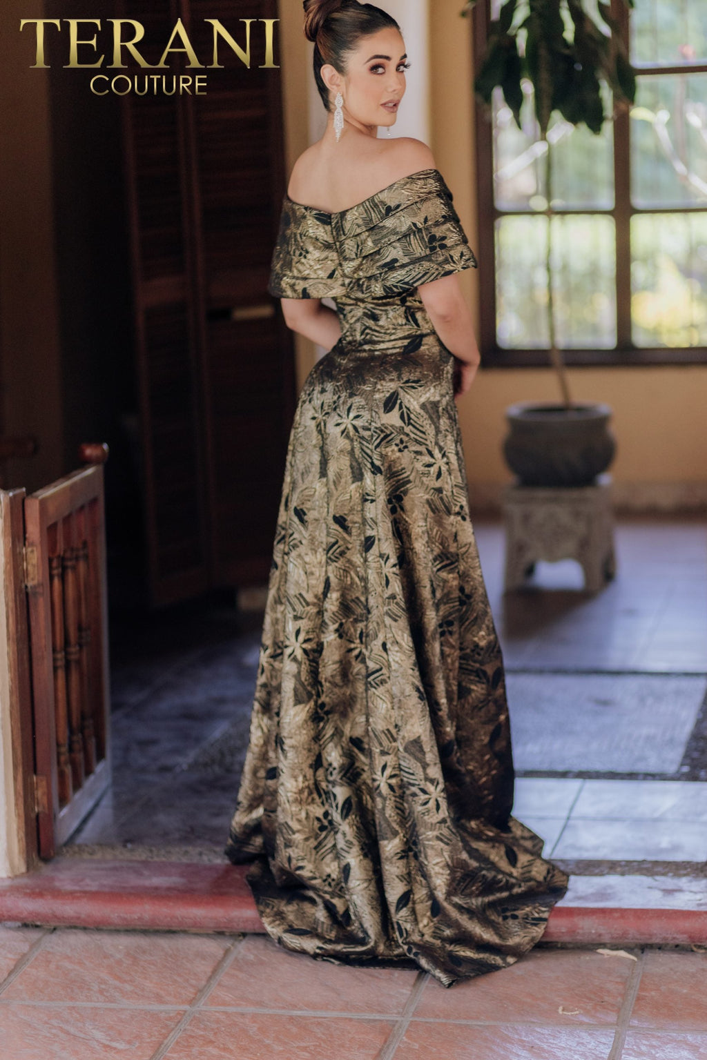 Terani Couture Style 232M1522 Mother of the Bride Dress view 4