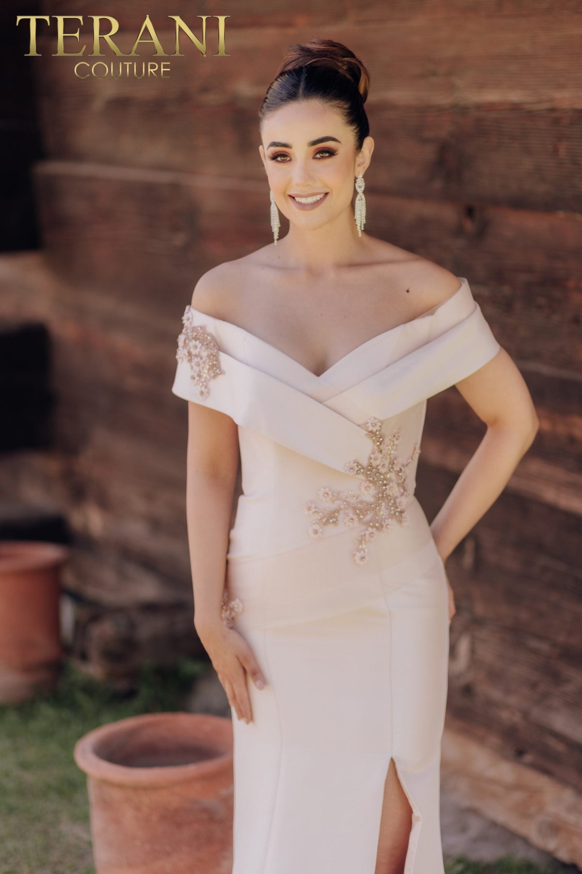 Terani Couture Style 232M1530 Mother of the Bride Dress view 4