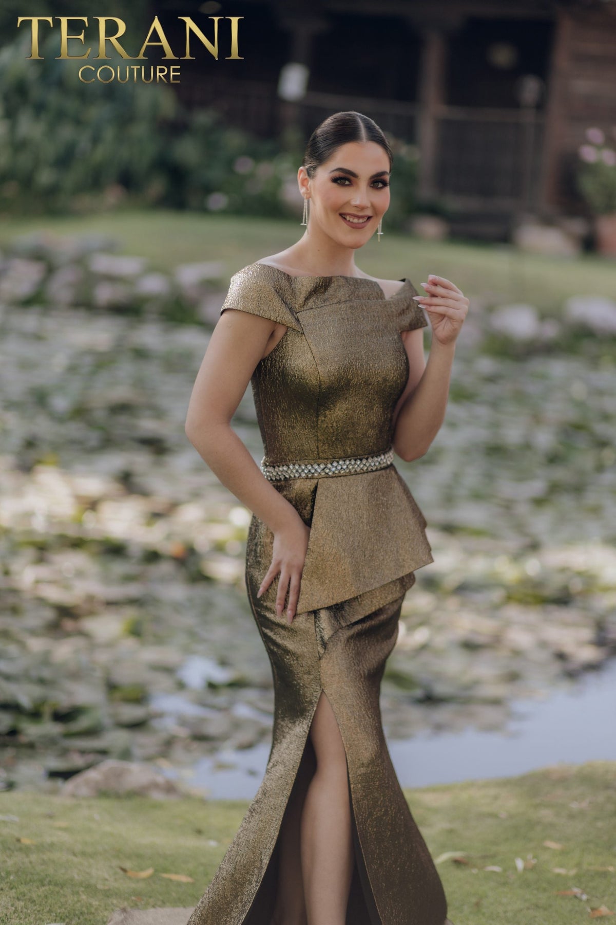 Terani Couture Style 232M1555 Mother of the Bride Dress view 5