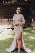 Terani Couture Style 232M1557 Mother of the Bride Dress front view