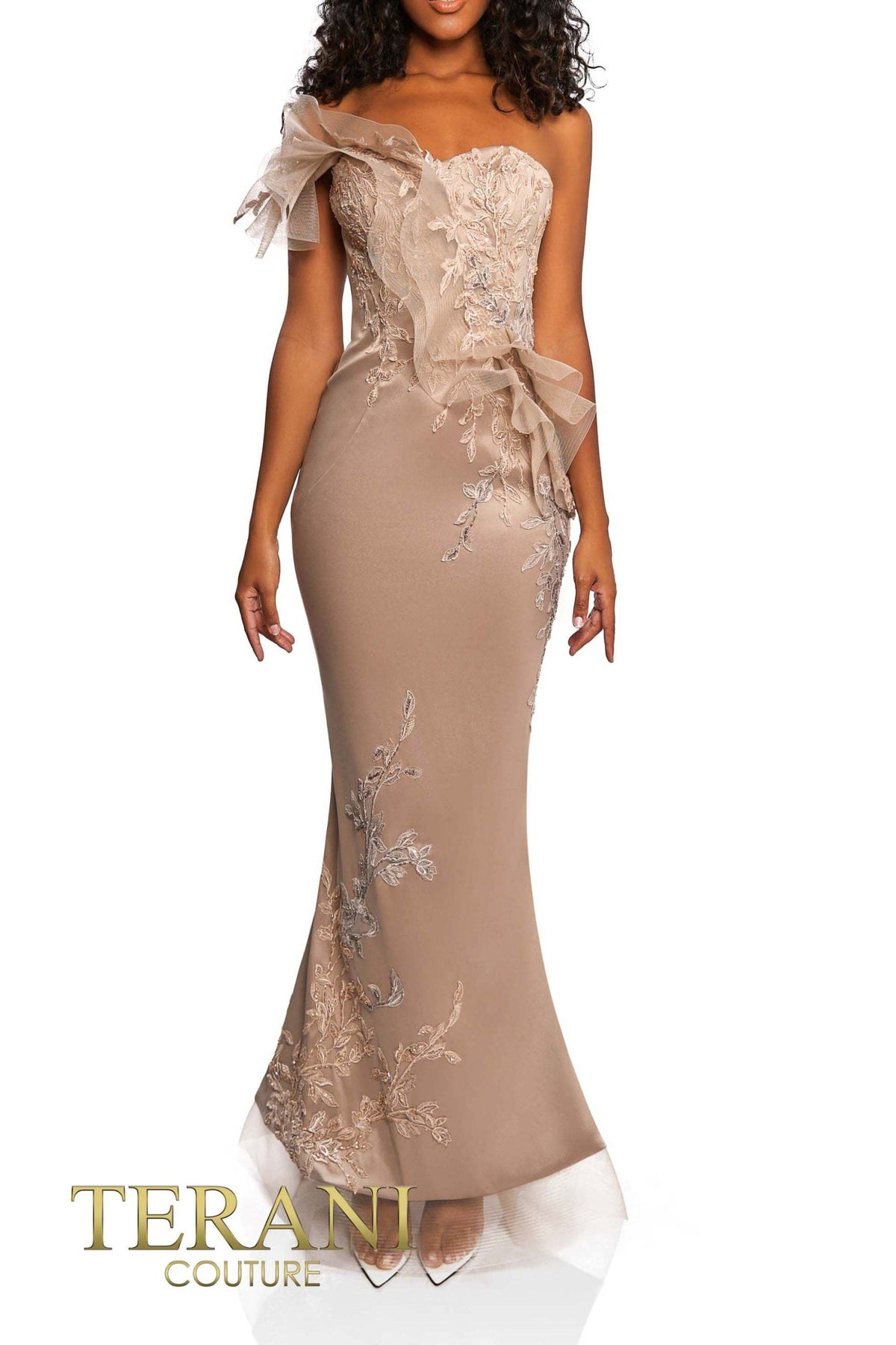 Terani Couture Style 241E2485 Evening Gown front view