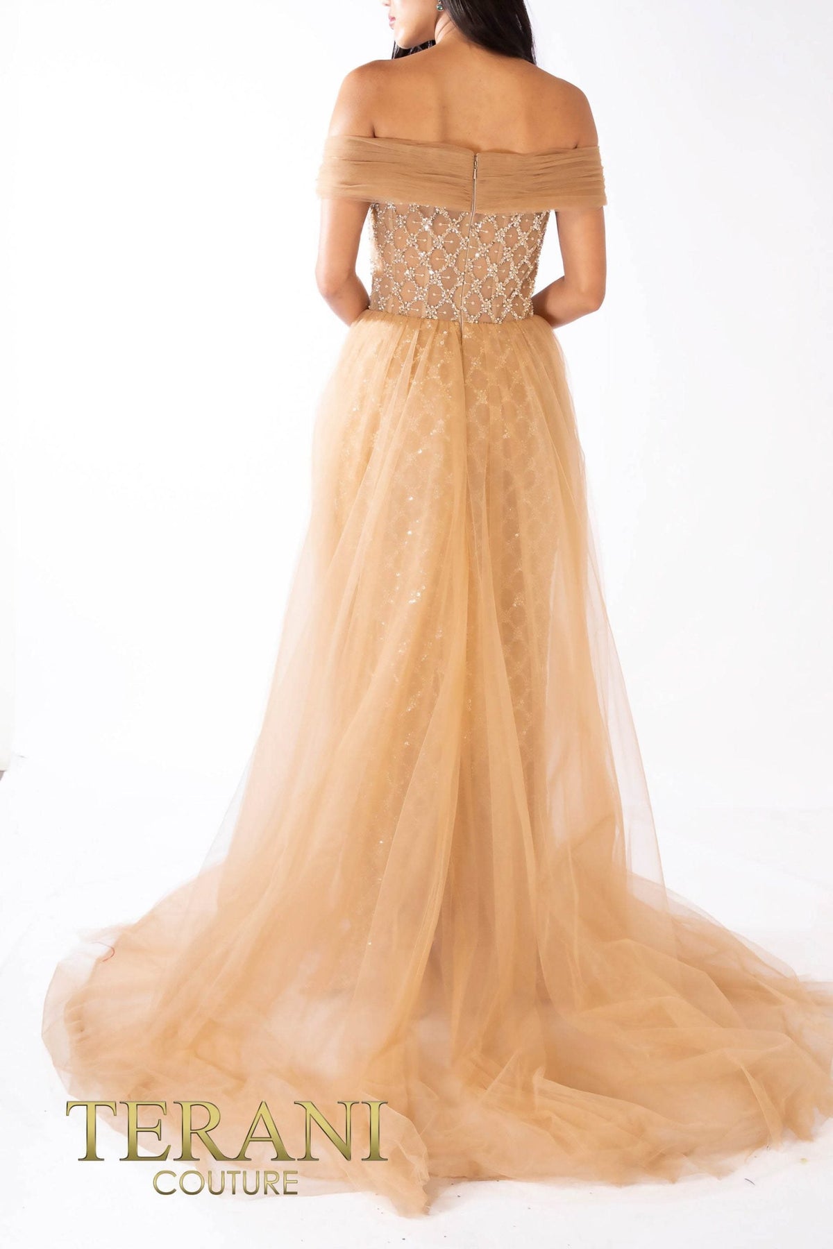 Terani Couture Style 241M2706 Mother of the Bride Dress view 7