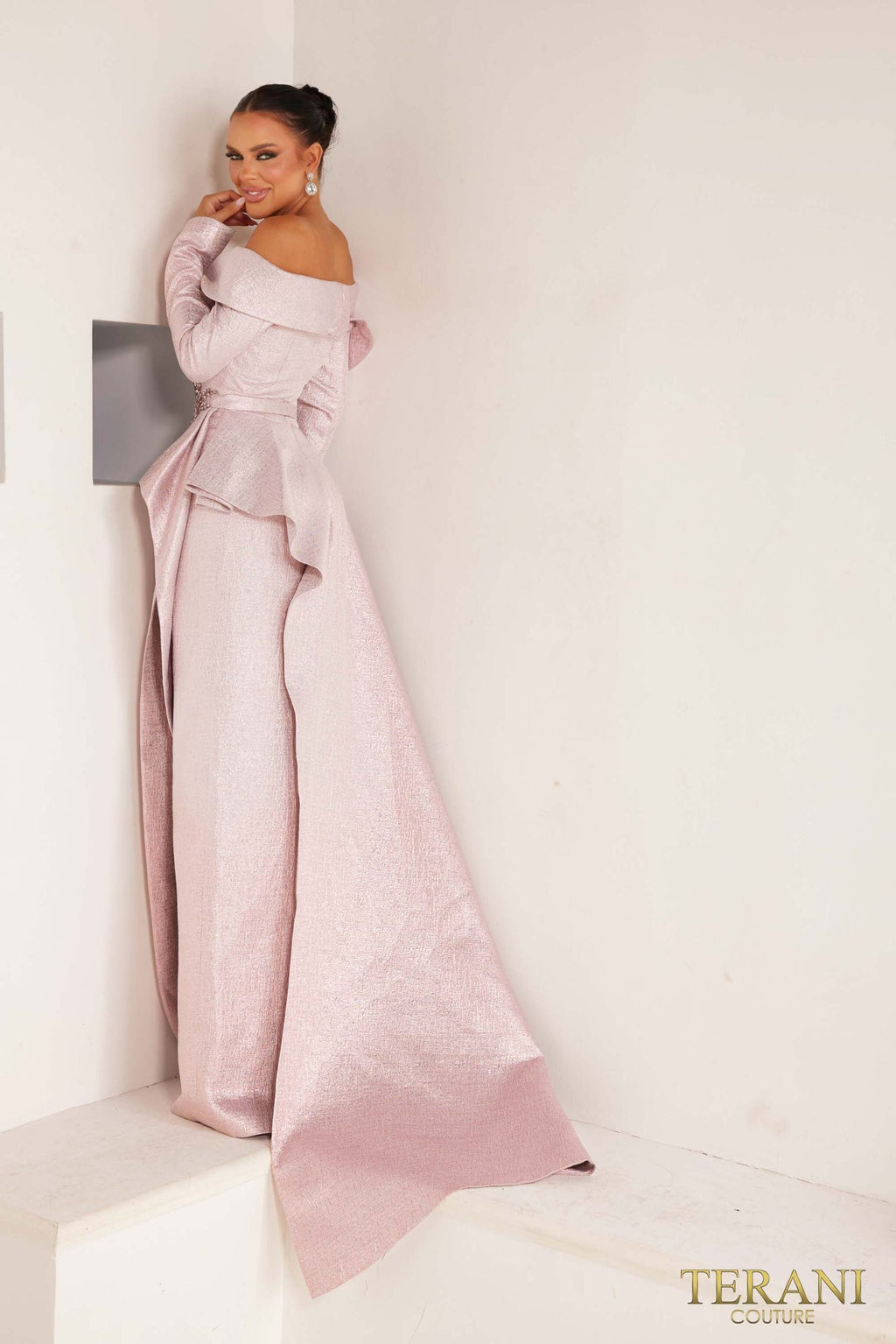 Terani Couture Style 241M2743 Mother of the Bride Dress view 2