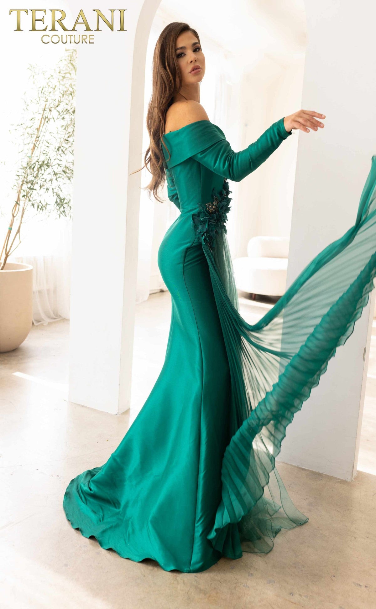 Terani Couture Style 241M2759 Mother of the Bride Dress view 3