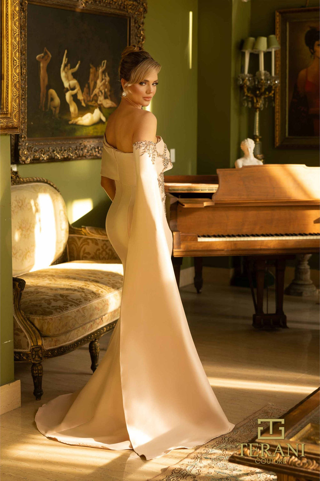 Terani Couture Style 242M3311 Mother of the Bride Dress view 2