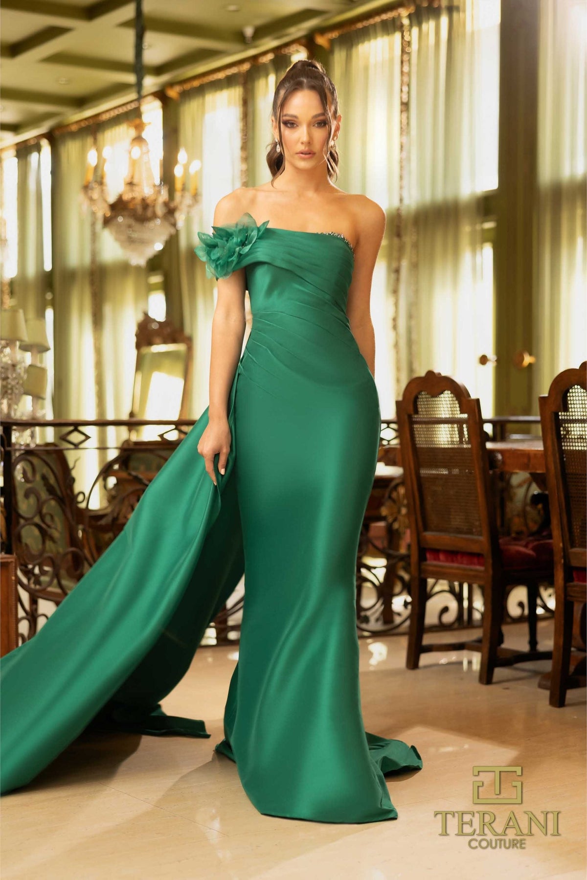 Terani Couture Style 242M3314 Mother of the Bride Dress view 10