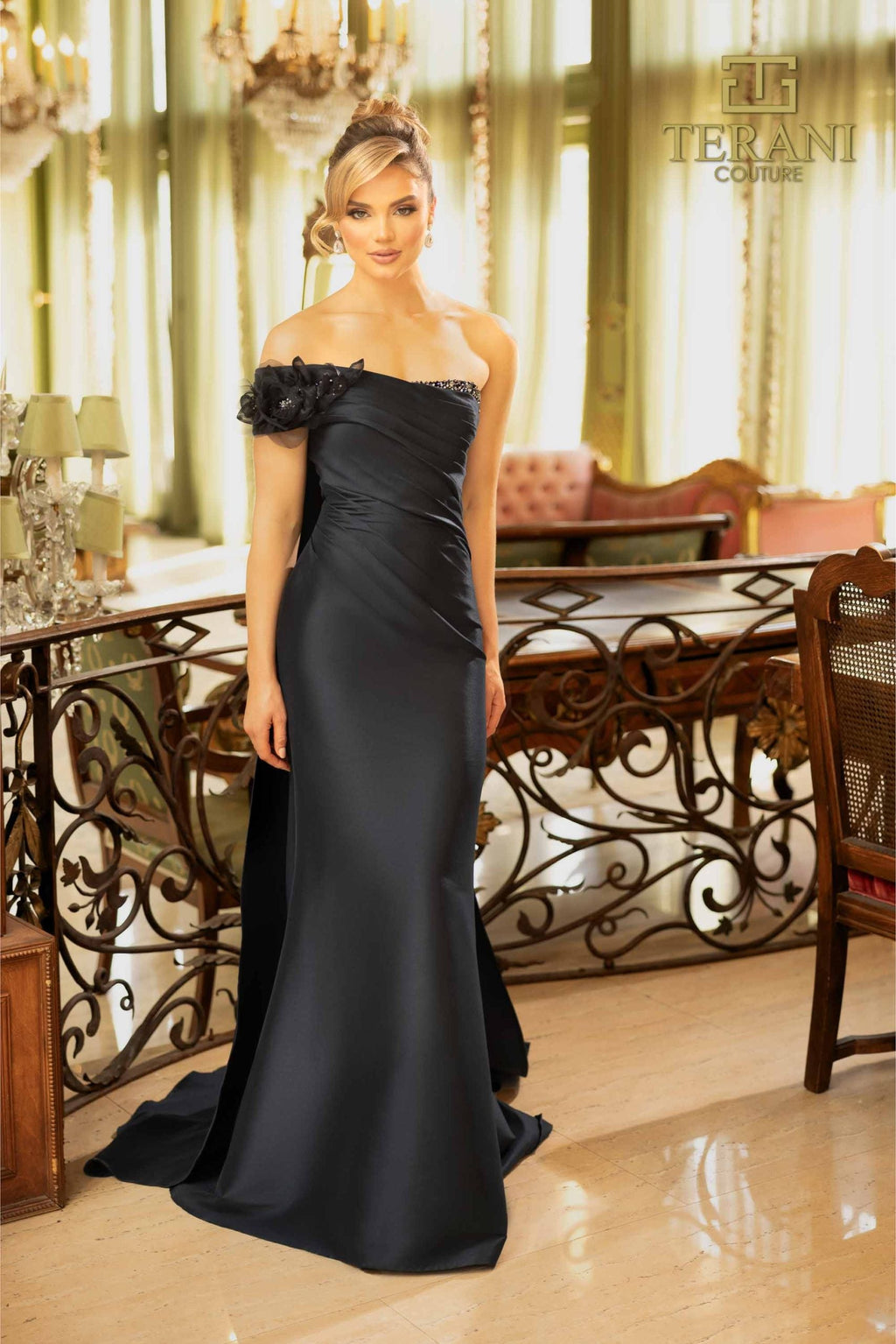 Terani Couture Style 242M3314 Mother of the Bride Dress view 5