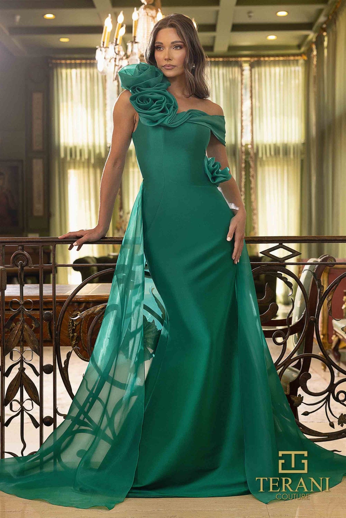 Terani Couture Style 242M3342 Mother of the Bride Dress view 6