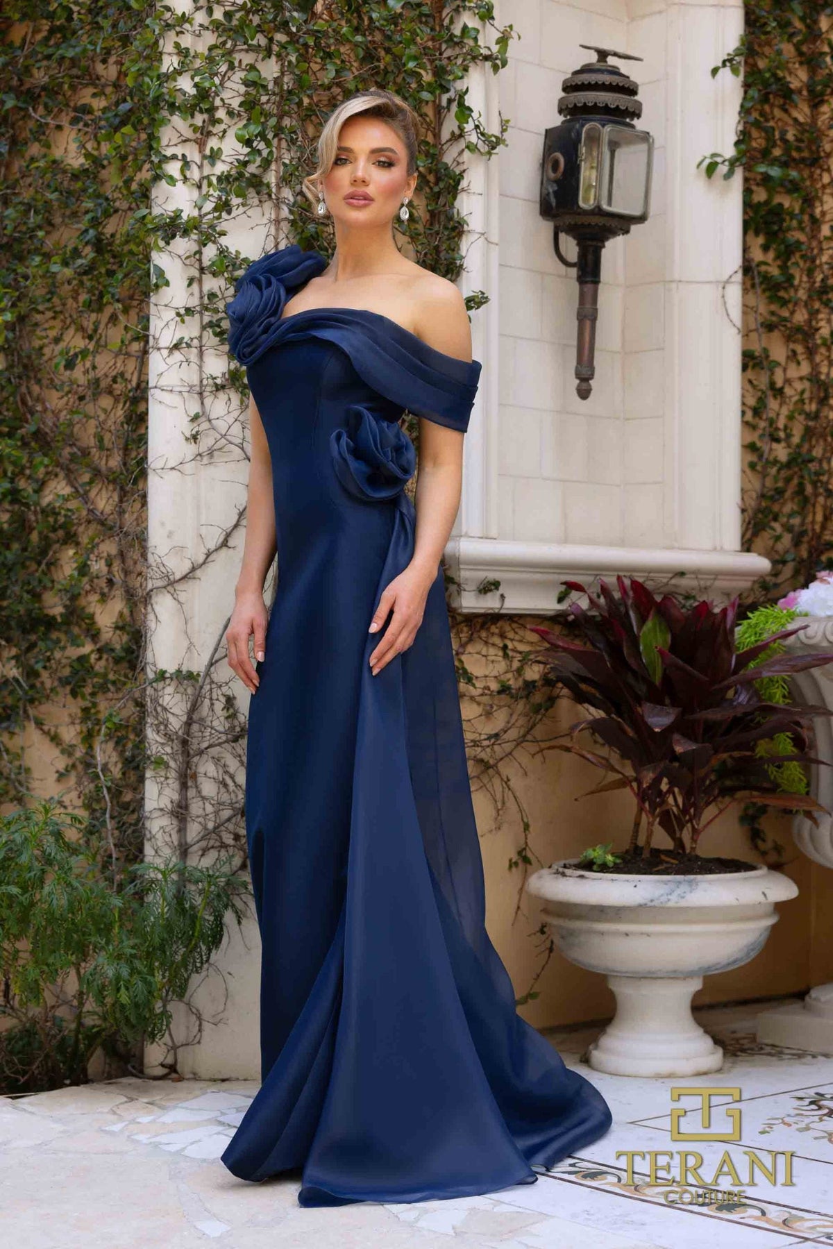 Terani Couture Style 242M3342 Mother of the Bride Dress view 3