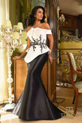 Terani Couture Style 242M3362 Mother of the Bride Dress front view