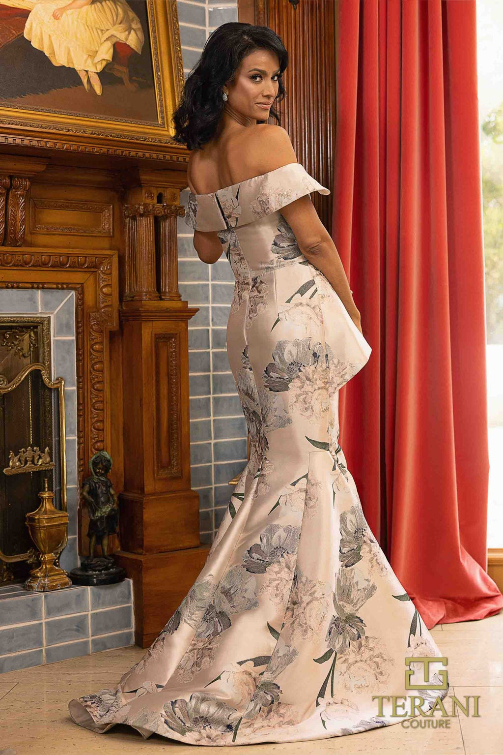 Terani Couture Style 242M3363 Mother of the Bride Dress view 2