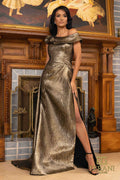 Terani Couture Style 242M3373 Mother of the Bride Dress front view
